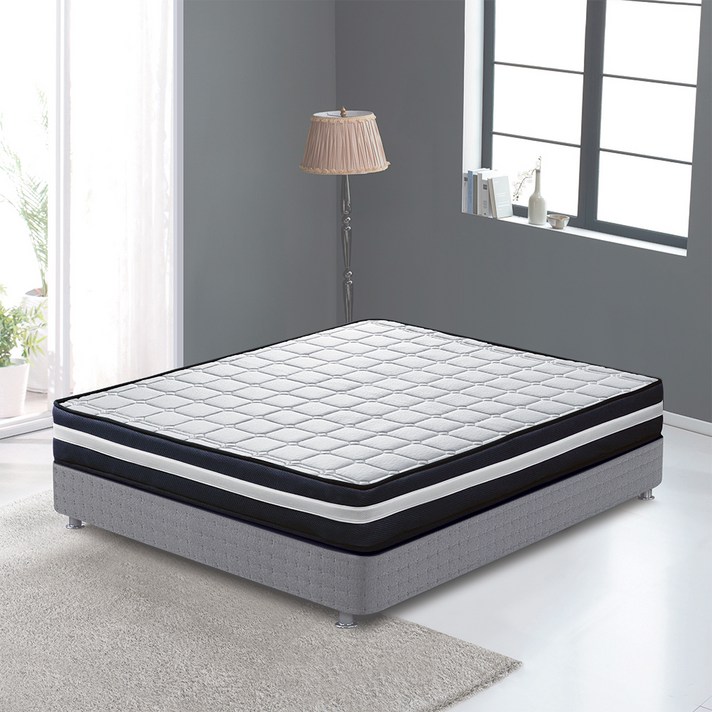 이편한침대 고탄성 독립스프링 롤팩 매트리스, 혼합색상, 220mm