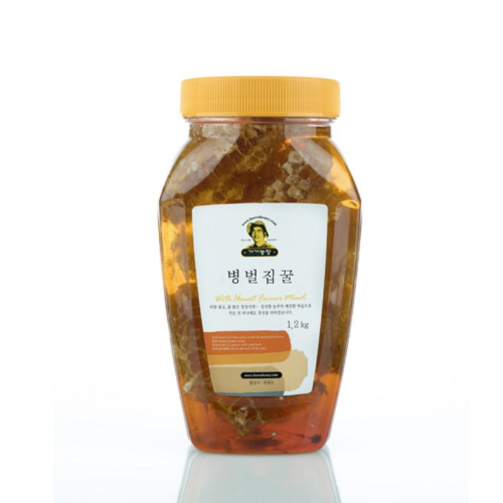 가가농장 병 벌집꿀, 1.2kg, 1개