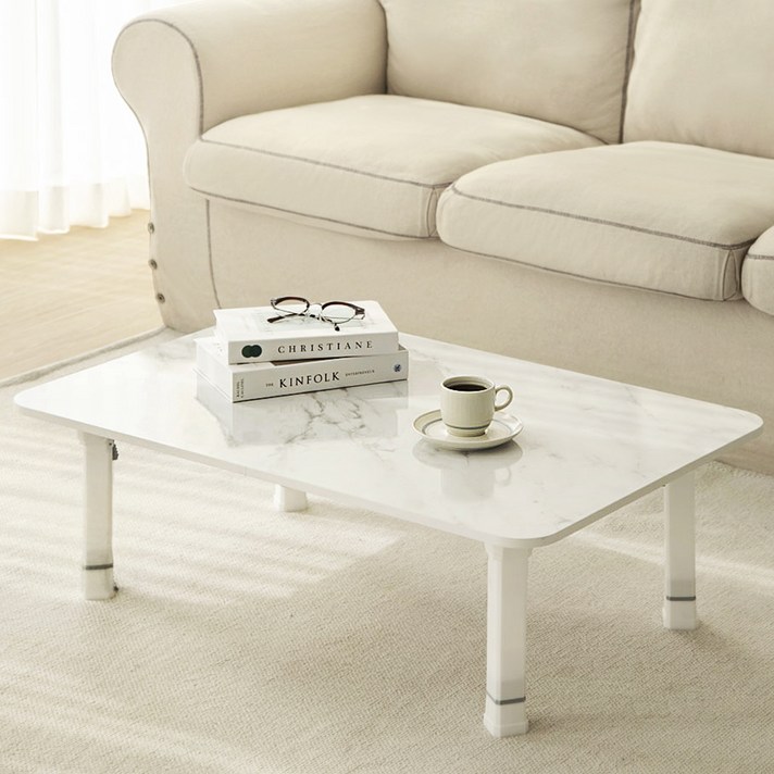 코멧 홈 LPM 900  600 4단 높이조절 베이직 접이식 테이블