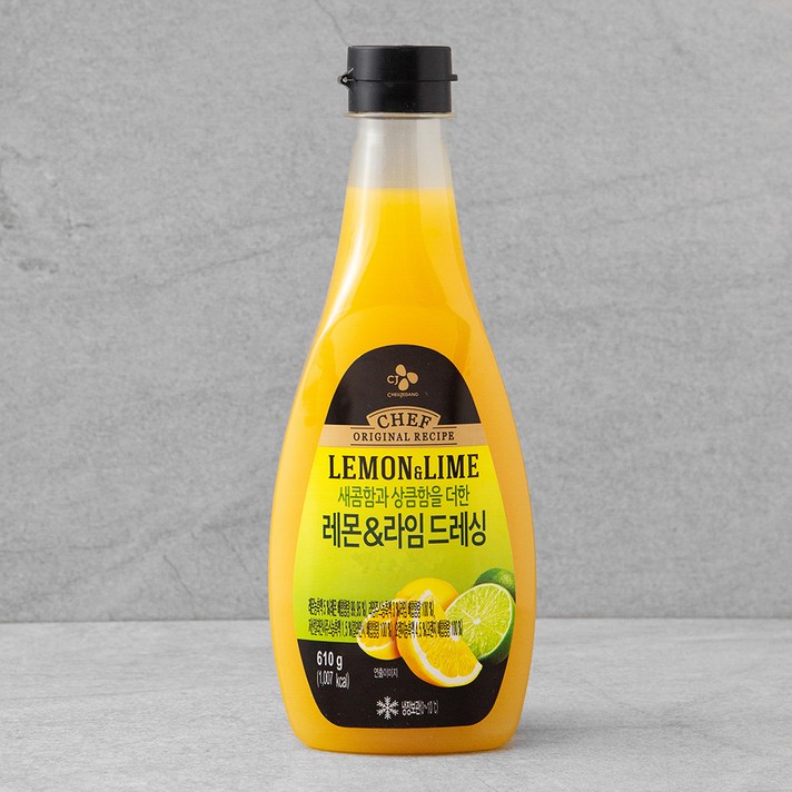 CJ제일제당 레몬 라임드레싱, 610g, 1개