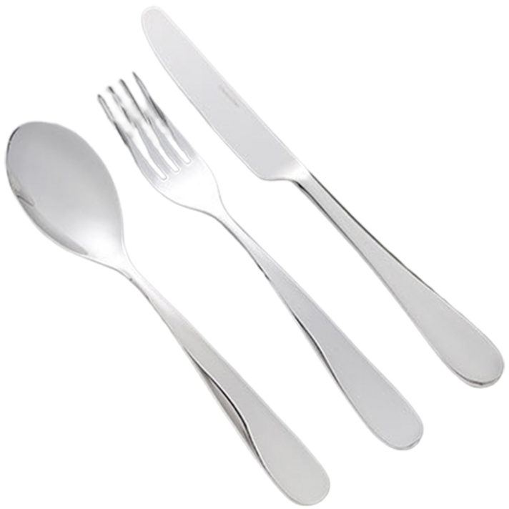 에델코첸 몬드 커트러리 3종 세트 TYS-BUSAN-3XXXX-TR, 유광, 스푼 + 포크 + 나이프