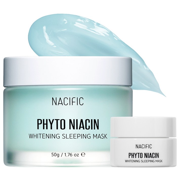 네시픽 피토 나이아신 화이트닝 슬리핑 마스크 50g + 10g, 1세트