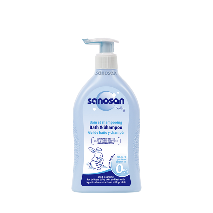 사노산 베이비 바스 앤 샴푸, 500ml, 1개 사노산 베이비 바스 앤 샴푸, 500ml, 1개