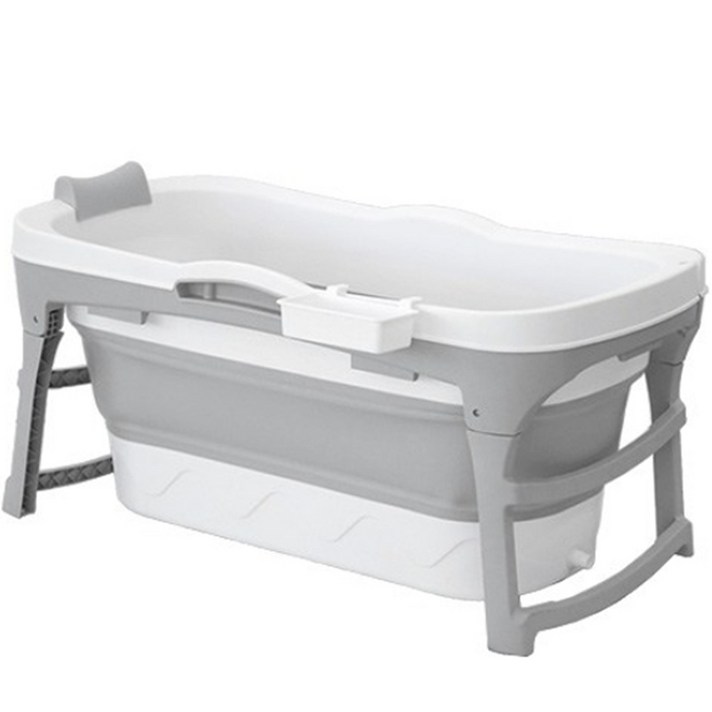 
                                                        샤바스 스칸디나 프리미엄 폴딩 이동식 반신욕조 1.2m, 그레이, 1개
                                                    