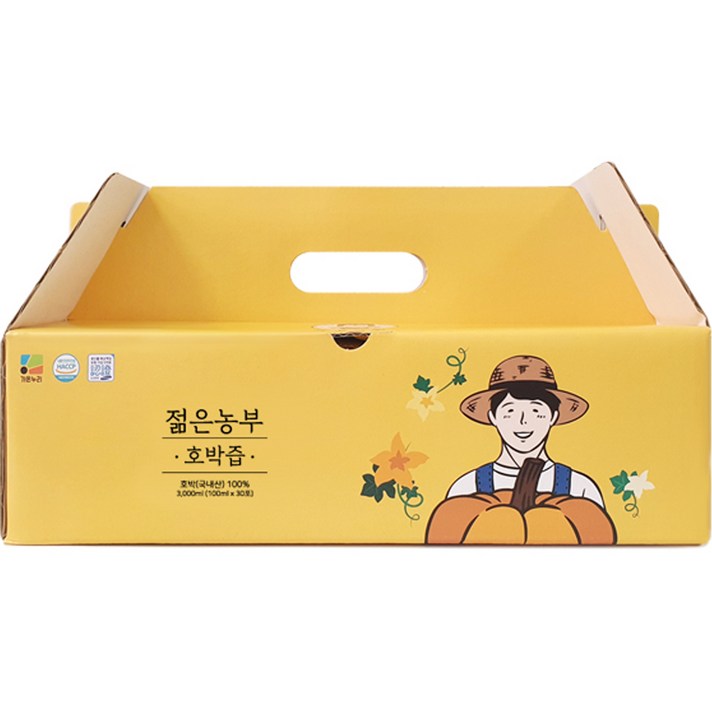 젊은농부 호박즙, 3000ml, 1개