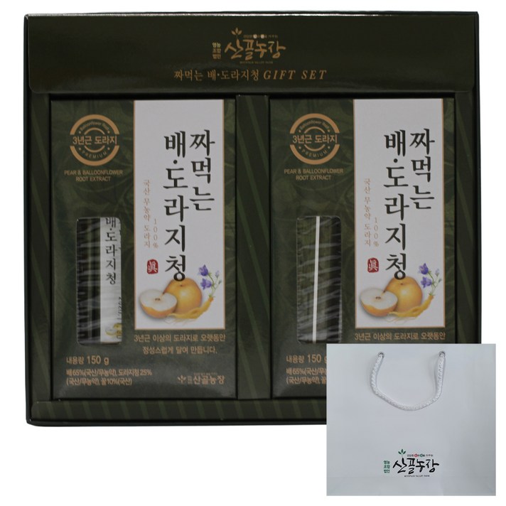 산골농장 짜먹는 배도라지청, 10g, 30개