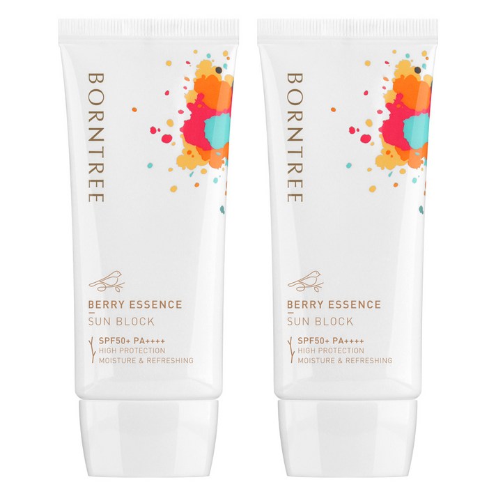 본트리 베리 에센스 선블럭 SPF50+ PA++++, 50ml, 2개
