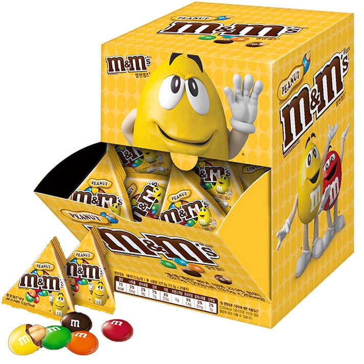 엠앤엠즈 피넛 픽앤믹스 초콜릿, 337.5g, 1개