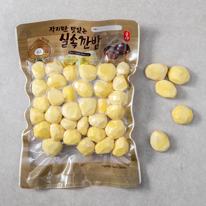 아산율림 실속 깐밤, 200g, 1봉