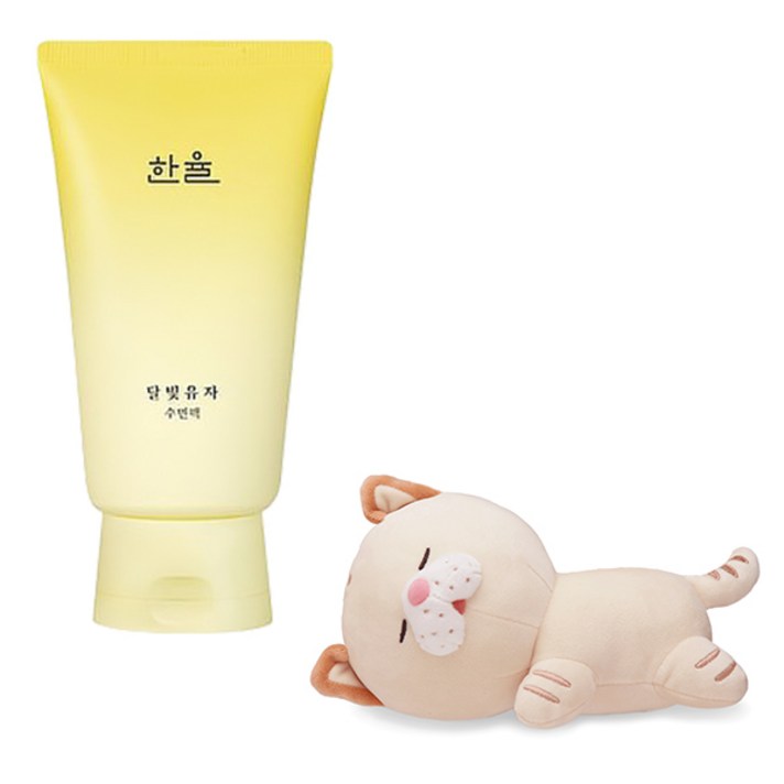 한율 달빛유자 수면팩 + 달자인형, 100ml, 1세트