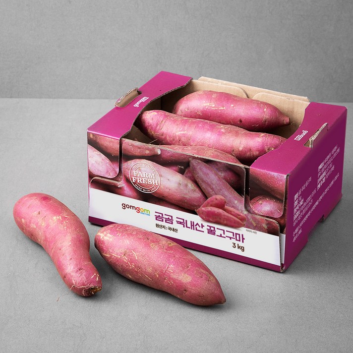 
                                                        곰곰 국내산 꿀고구마, 3kg, 1개
                                                    