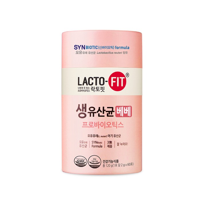 락토핏 생유산균 베베 60포, 120g, 1개