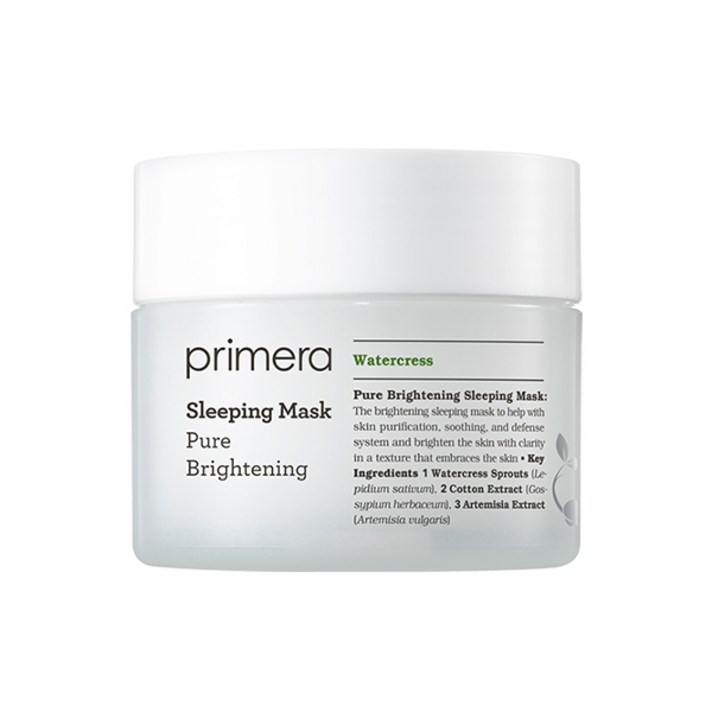 프리메라 퓨어 브라이트닝 슬리핑 마스크 100ml, 1세트