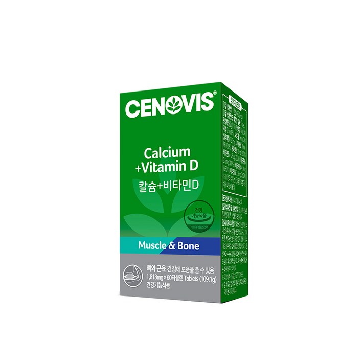 세노비스 칼슘+비타민D (60T), 60정, 1개