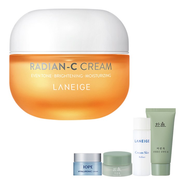 라네즈 래디언씨 크림 30ml + 아모레퍼시픽 4종, 1세트