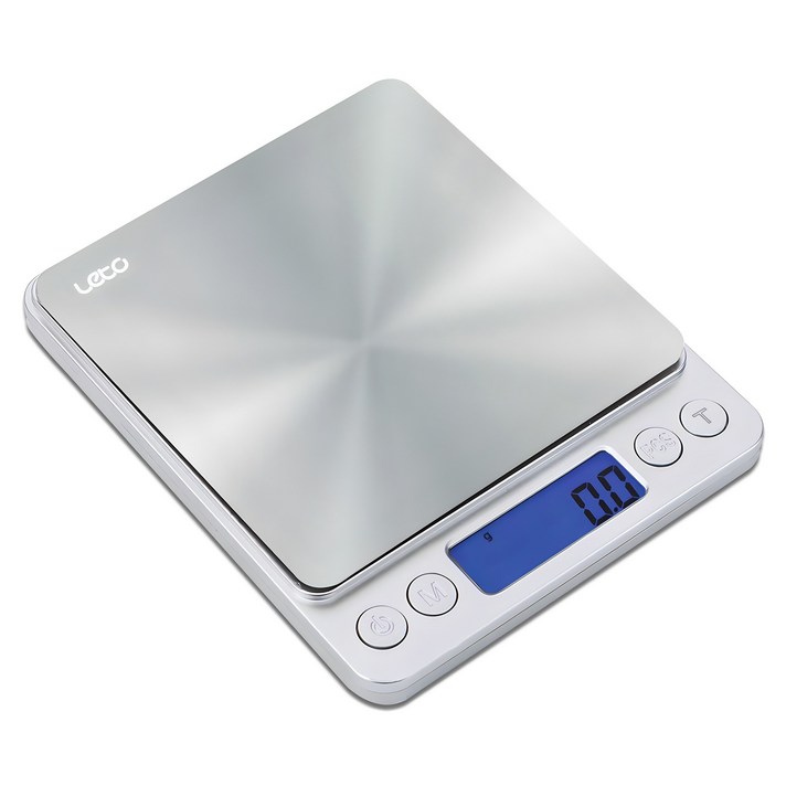 레토 가정용 디지털 주방저울, 1kg, 혼합색상, LKSS01
