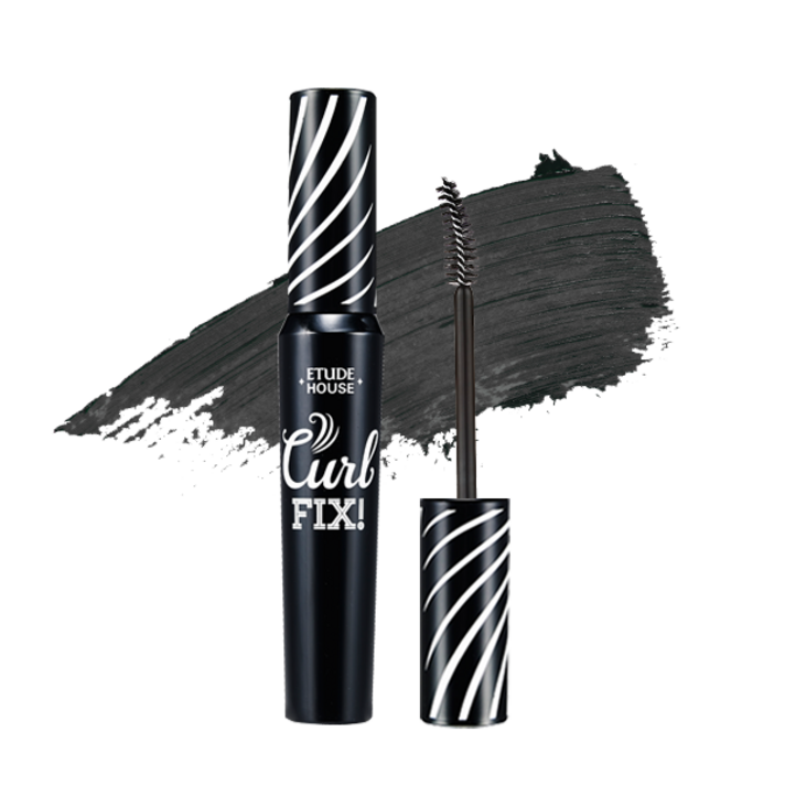에뛰드하우스 래쉬펌 컬 픽스 마스카라 8g, 블랙, 1개