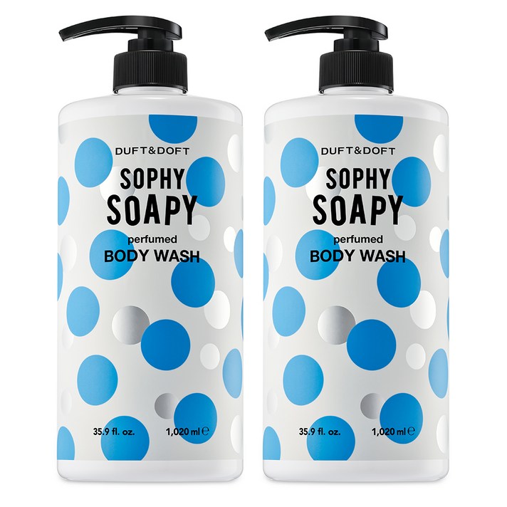 더프트앤도프트 퍼퓸드 바디워시 소피소피, 1020ml, 2개