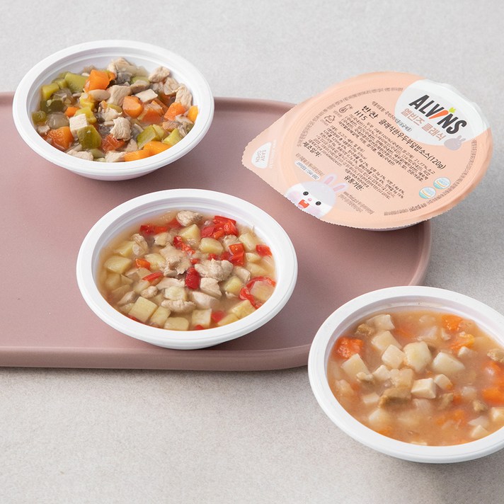엘빈즈 클래식(냉장)이유식 영양반찬7단계_4팩, 100g, 4팩