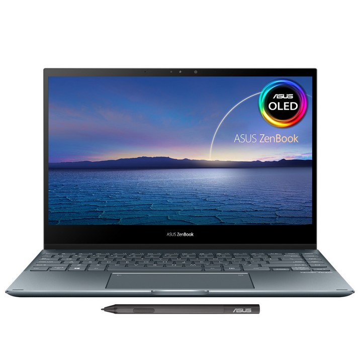 에이수스 2020 ZenBook Flip 13.3, 파인 그레이, 코어i5 11세대, 512GB, 8GB, WIN10 Home, UX363EA-HP214T