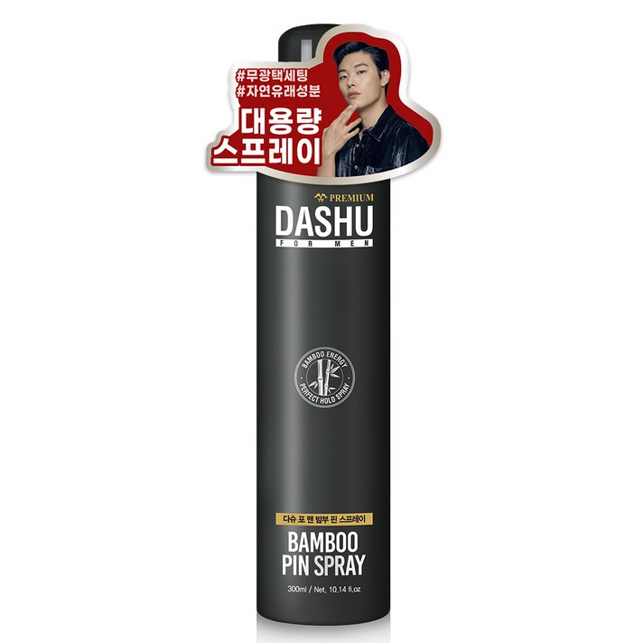 다슈 포 맨 프리미엄 밤부 핀 헤어스프레이, 300ml, 1개