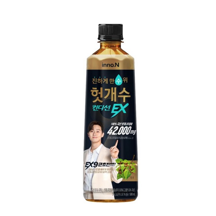헛개수 이노엔 컨디션 헛개수EX, 500ml, 24개