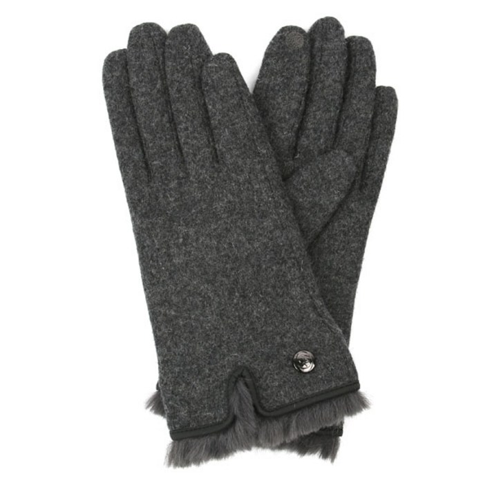 썬토피아 여성용 인조목털 모직 터치장갑 SUWW-2101