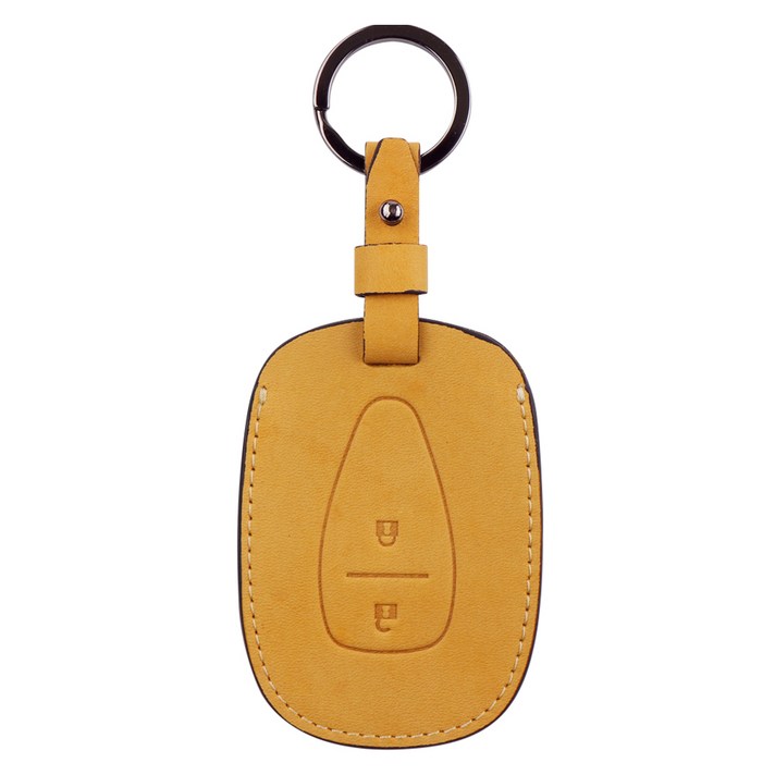 카템 쉐보레 더넥스트스파크 장인 스마트키 케이스 C01, 허니 옐로우