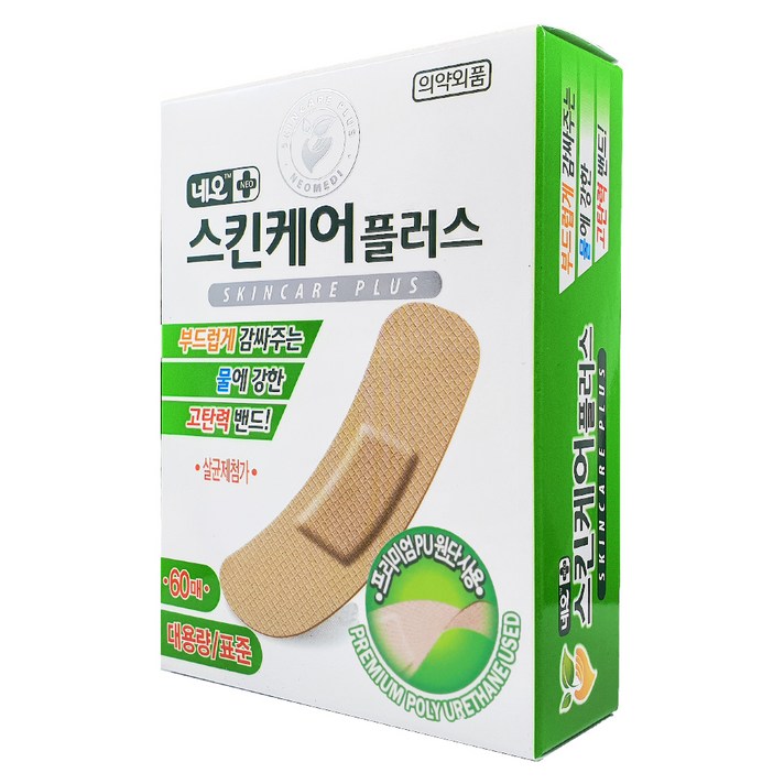 네오스킨케어플러스 대용량 밴드 60p, 1개