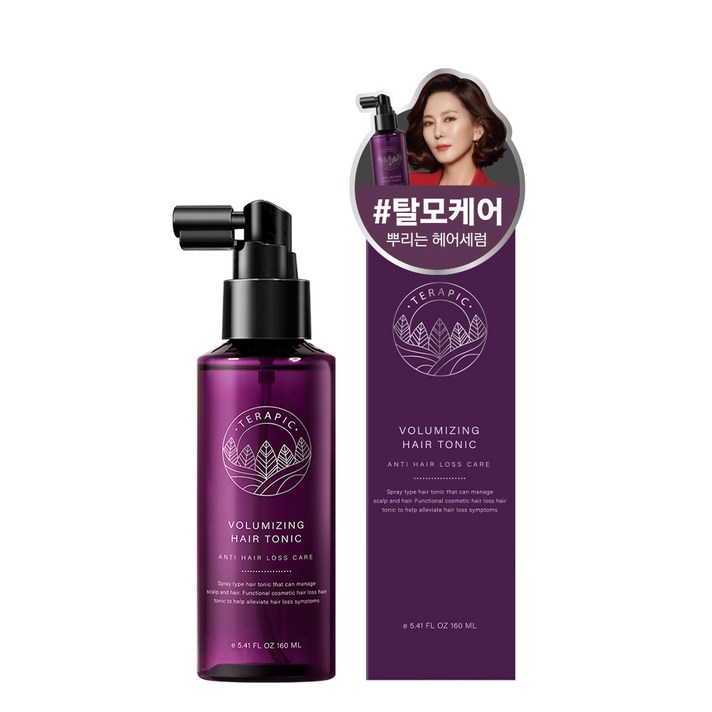 테라픽 볼류마이징 헤어토닉, 160ml, 1개