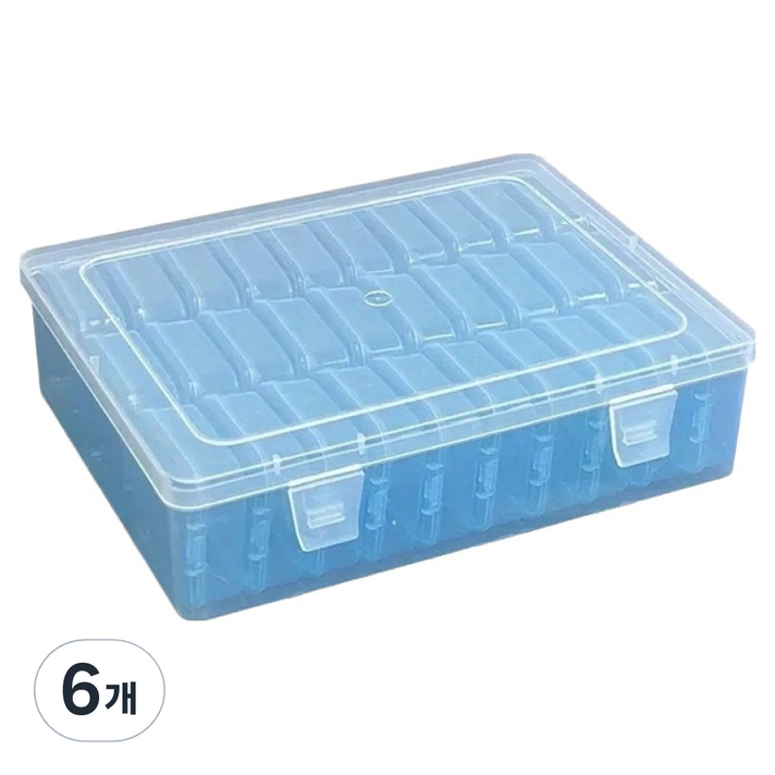 라라공방 다용도 플라스틱 30칸 악세사리 수납 보관함