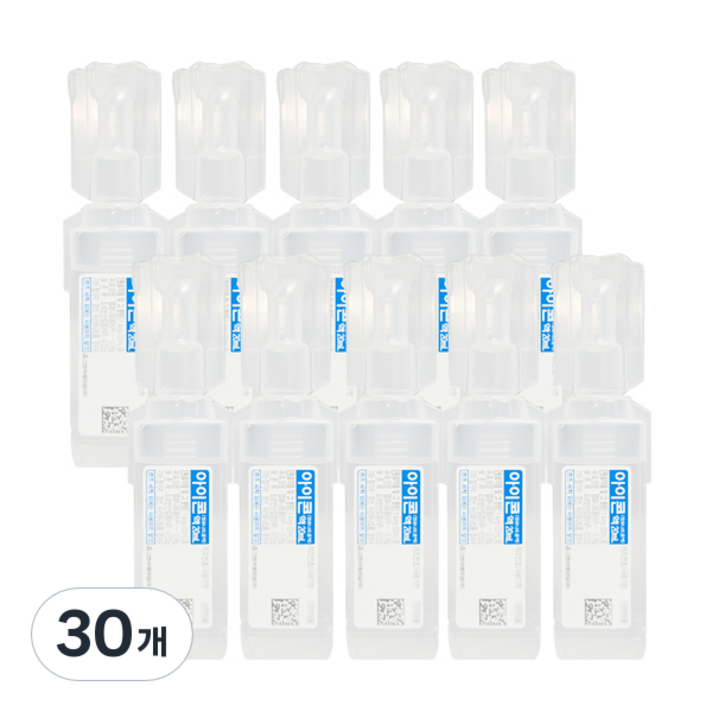 아이콘액 염화나트륨 렌즈세척액, 20ml, 30개