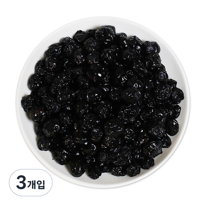 웰넛 자연두레 블루베리, 500g, 3개입