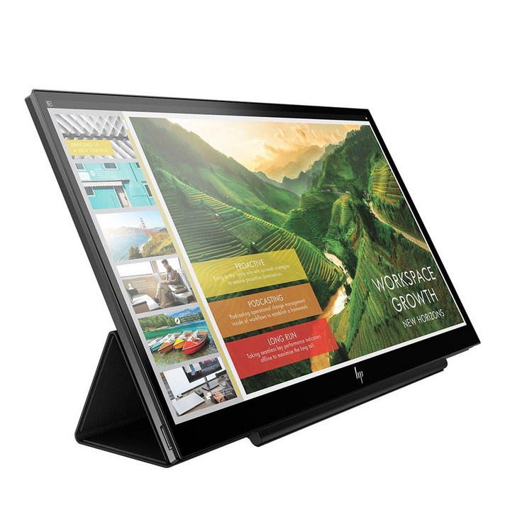 HP 35.56cm FHD 휴대용 모니터, EliteDisplay S14