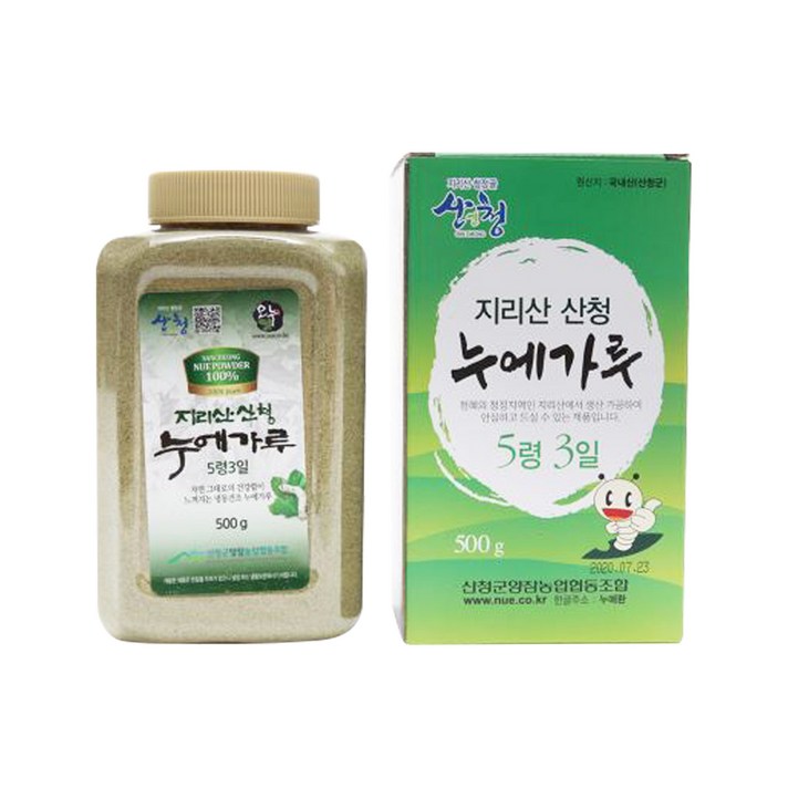 지리산 산청 누에가루, 1개, 500g