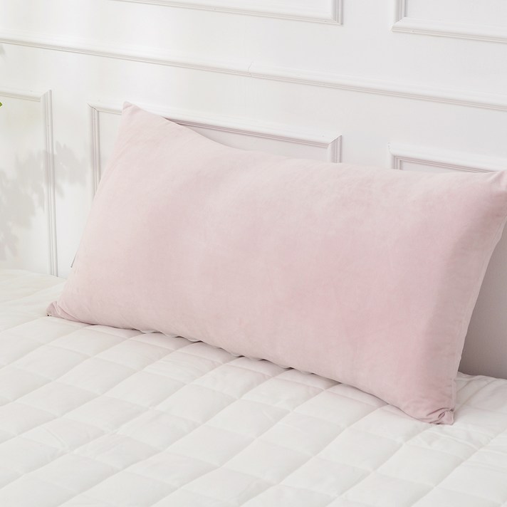 아이닉스 벨라 극세사 침대 헤드쿠션커버 솜포함