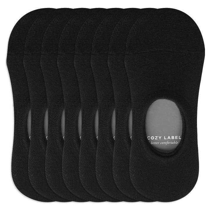 코지라벨 남성용 컴포트 발등덮는 페이크삭스 8켤레