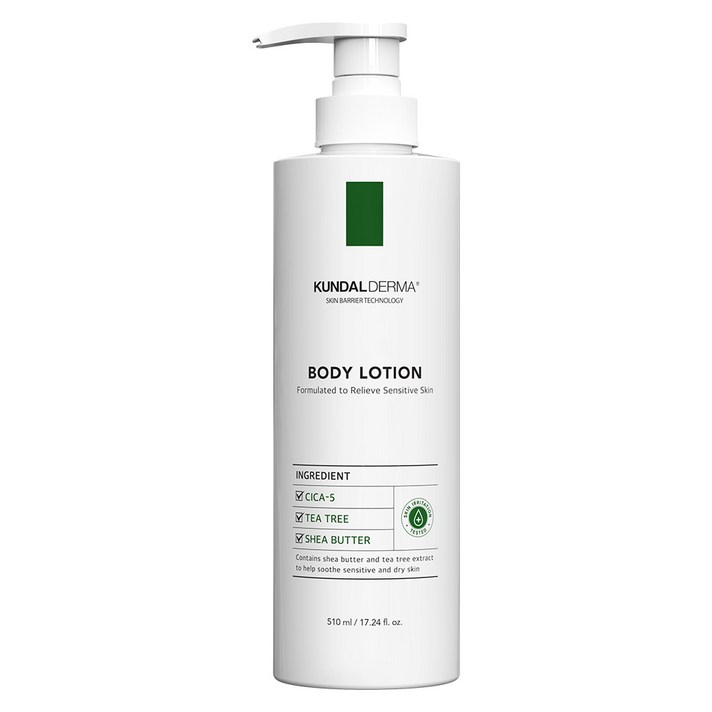쿤달 더마 시카 앤 티트리 리페어 바디로션, 510ml, 1개