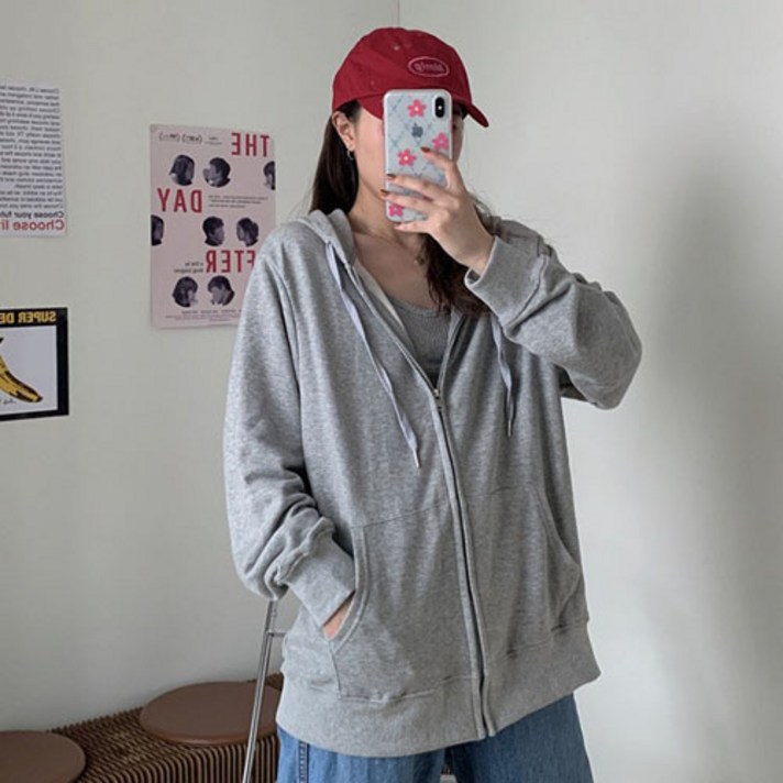 안다로미 아이레일 후드집업