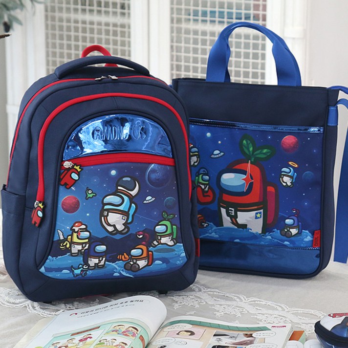 어몽어스 남아용 커터 책가방세트 PO208