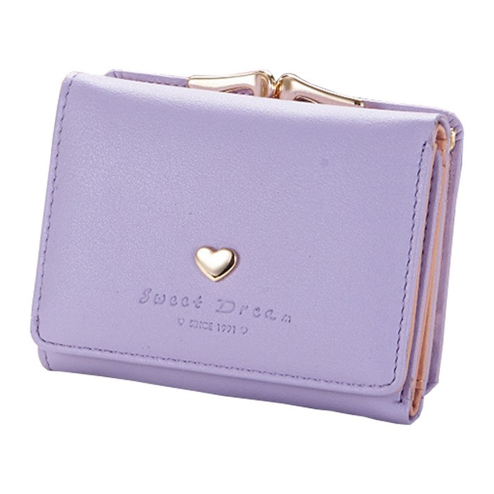 pines 여성용 하트 반지갑