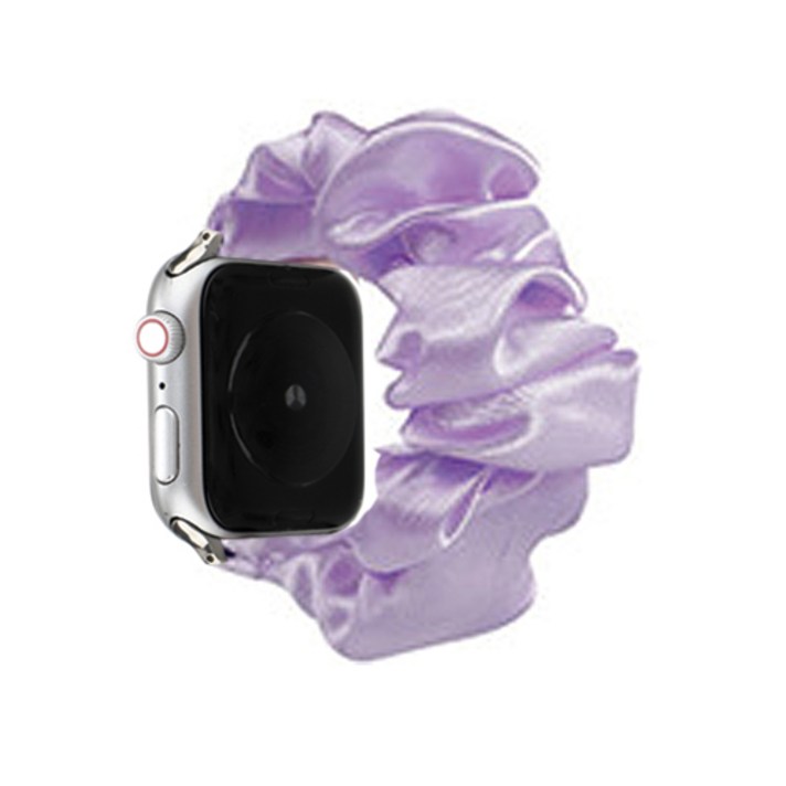 코쿼드 애플워치 6 5 4 3 2 SE 곱창밴드 스크런치 스트랩 밴드 38/40mm, 006