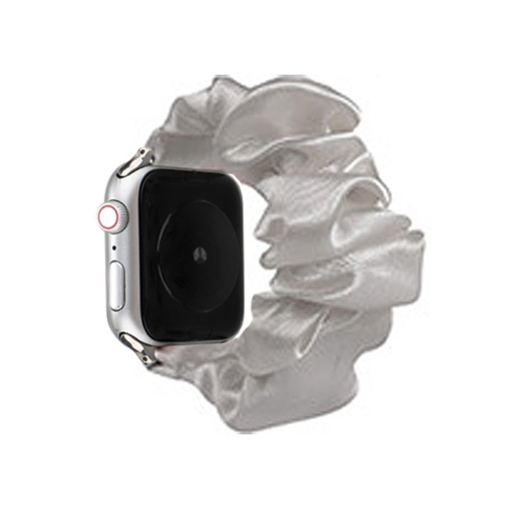 코쿼드 애플워치 6 5 4 3 2 SE 곱창밴드 스크런치 스트랩 밴드 38/40mm, 009