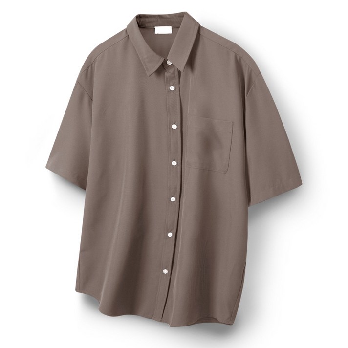 해리슨 남성용 오버핏 고밀도 구김방지 반팔 셔츠 307 JEK1057