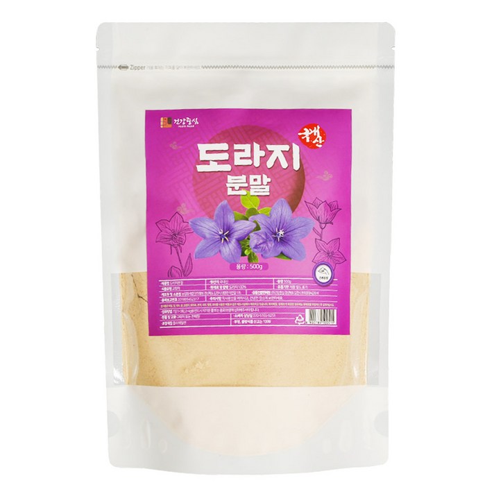 건강중심 약도라지 분말, 1개, 500g