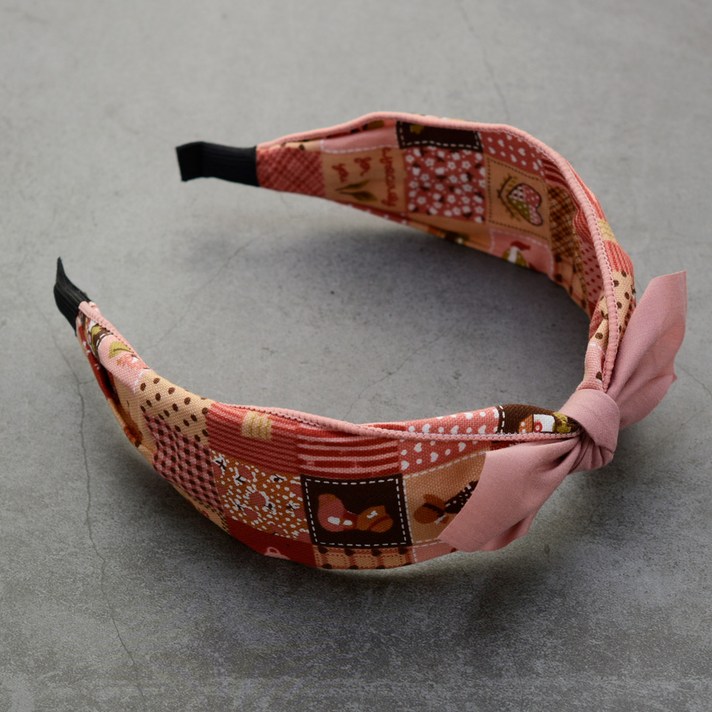 핸날 여아용 짚시 리본 반다나