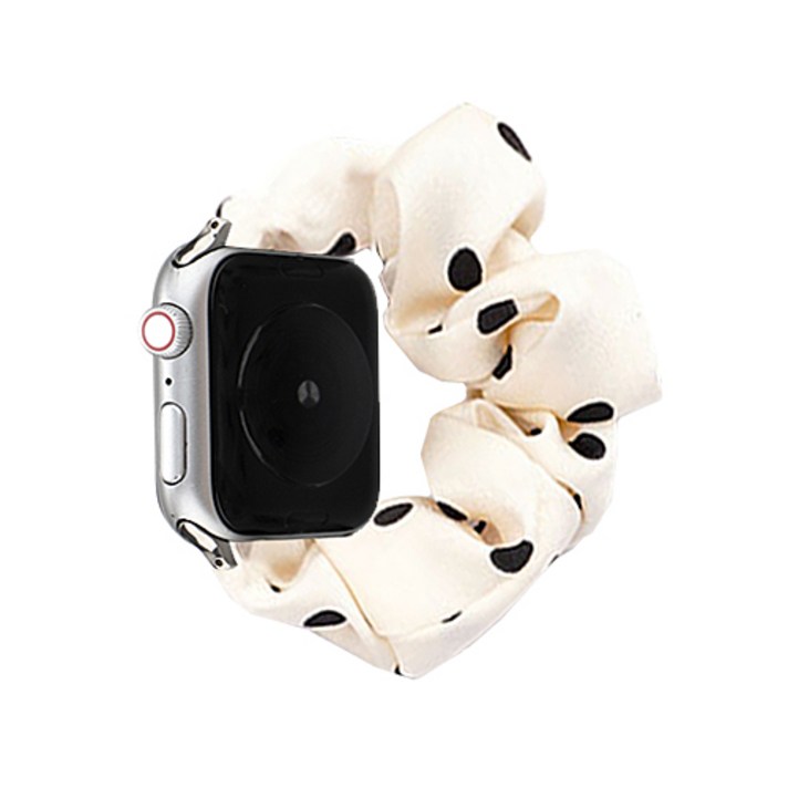 코쿼드 애플워치 6 5 4 3 2 SE 곱창밴드 스크런치 스트랩 밴드 38/40mm, 039