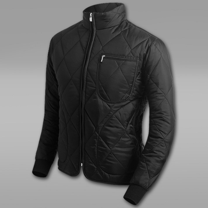 탑보이 베이직 하이넥 깔깔이 점퍼 (DA012)