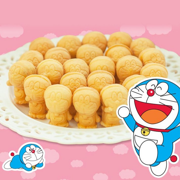 [신세계TV쇼핑] 도라에몽 달콤슈크림만쥬 130g x 10봉