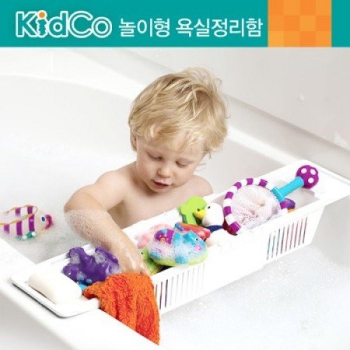 키드코 놀이형 욕실정리함/아기목욕장난감/욕실장난감정리함/목욕놀이/욕실정리대/욕조거치대/트레이